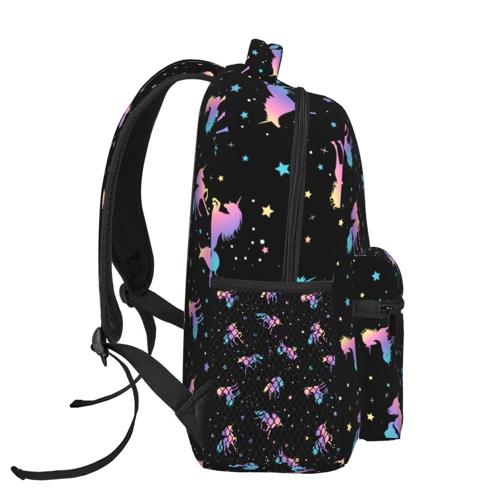 **Cute Unicorn Print Backpack for Girls & Boys - School Laptop Bag, Bookbag, Daypack for Teens, Kids - Lightweight & Durable for Travel, Sports, Work, College & Everyday Use**