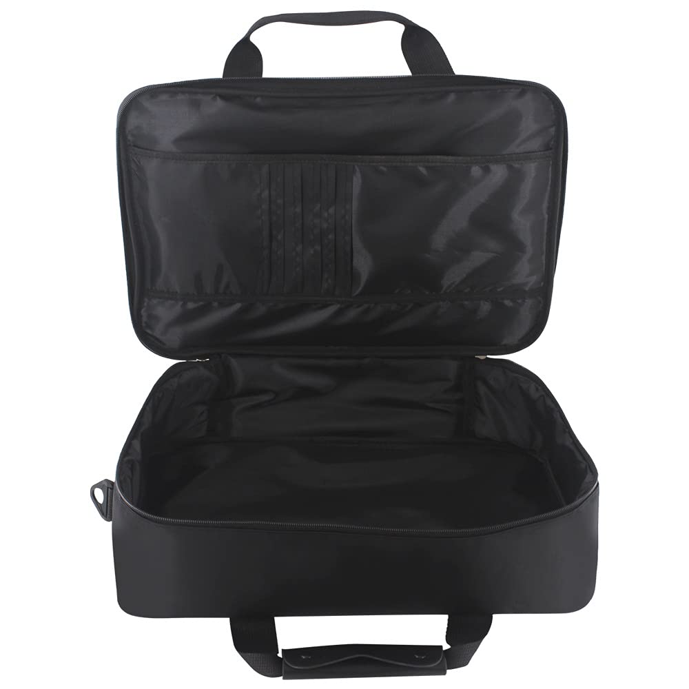 Waterproof Shockproof Travel Storage Bag for PS5/PS5 Slim/PS4 Console & Accessories - Adjustable Handle Protective Case with Pockets for Controllers & Headset - Perfect for Gaming Travel & Home Organization