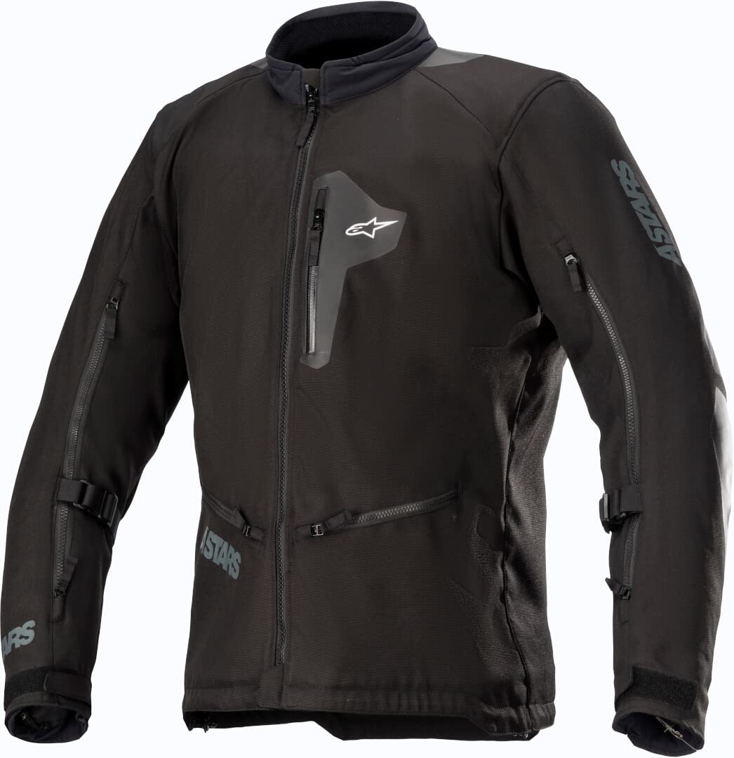 Alpinestars Venture Xt Jacket - Black/Black - XL (3303022-1100-XL) | Motorcycle Riding Gear for Men | Adventure & Street Riding Protection