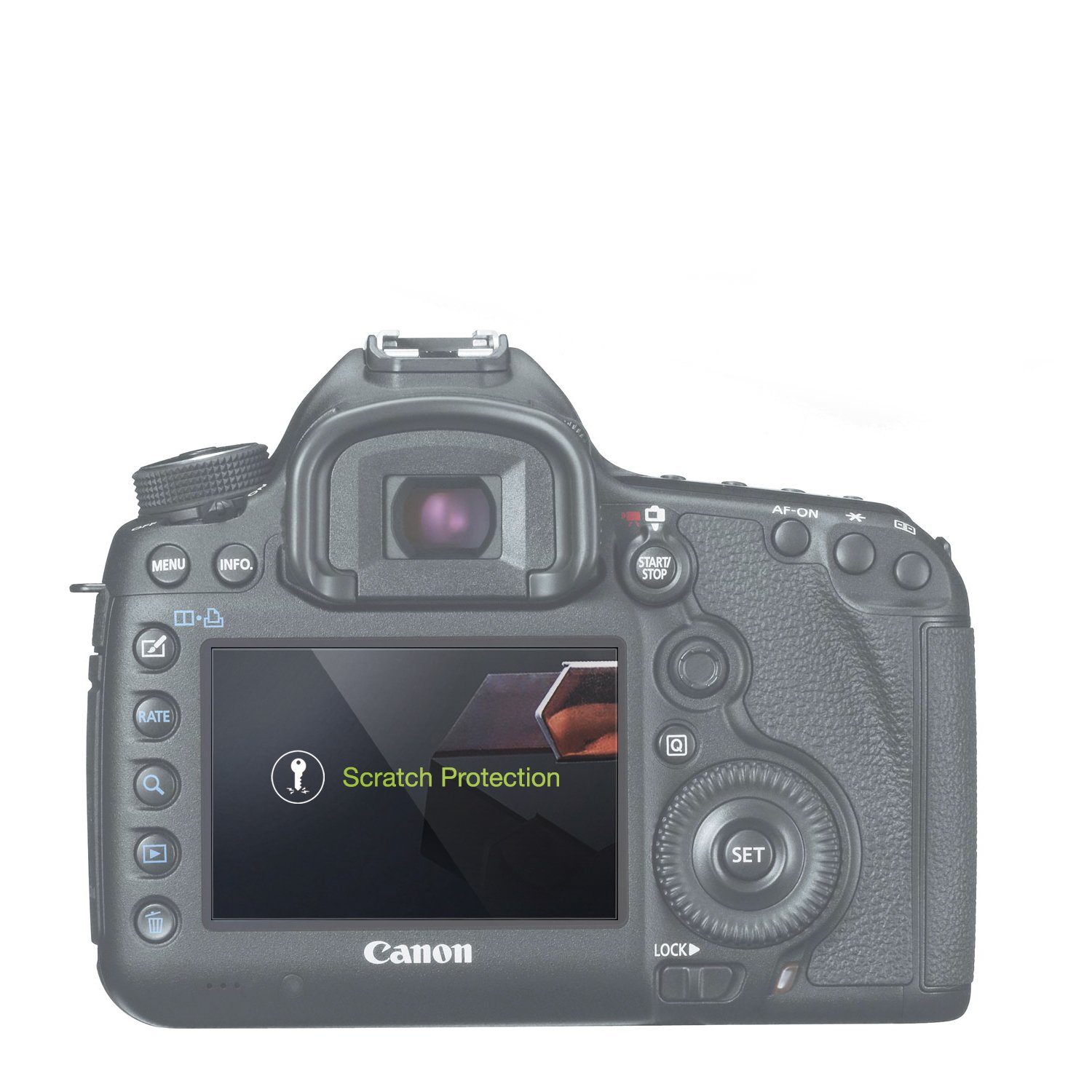 Premium MegaGear LCD Optical Screen Protector for Canon T4i/650D - Anti-Glare & Scratch-Resistant Protection for DSLR Camera LCD Screens (Perfect for Outdoor Photography & Travel)