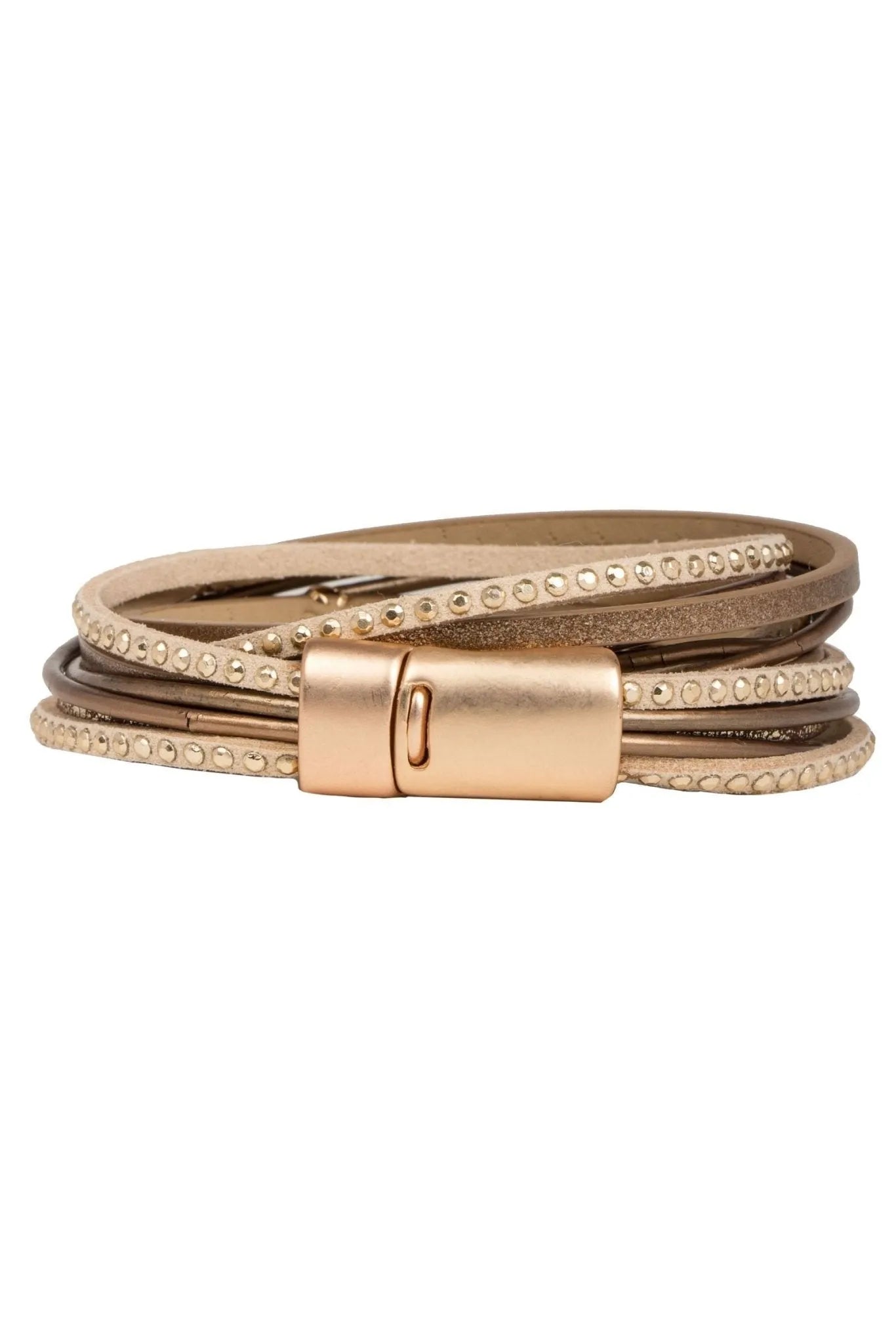 Segovia Double Wrap Genuine Leather Bracelet for Women - Stylish Boho Handmade Wrap Bracelet - Perfect for Casual Wear, Gift Giving & Everyday Fashion Accessories