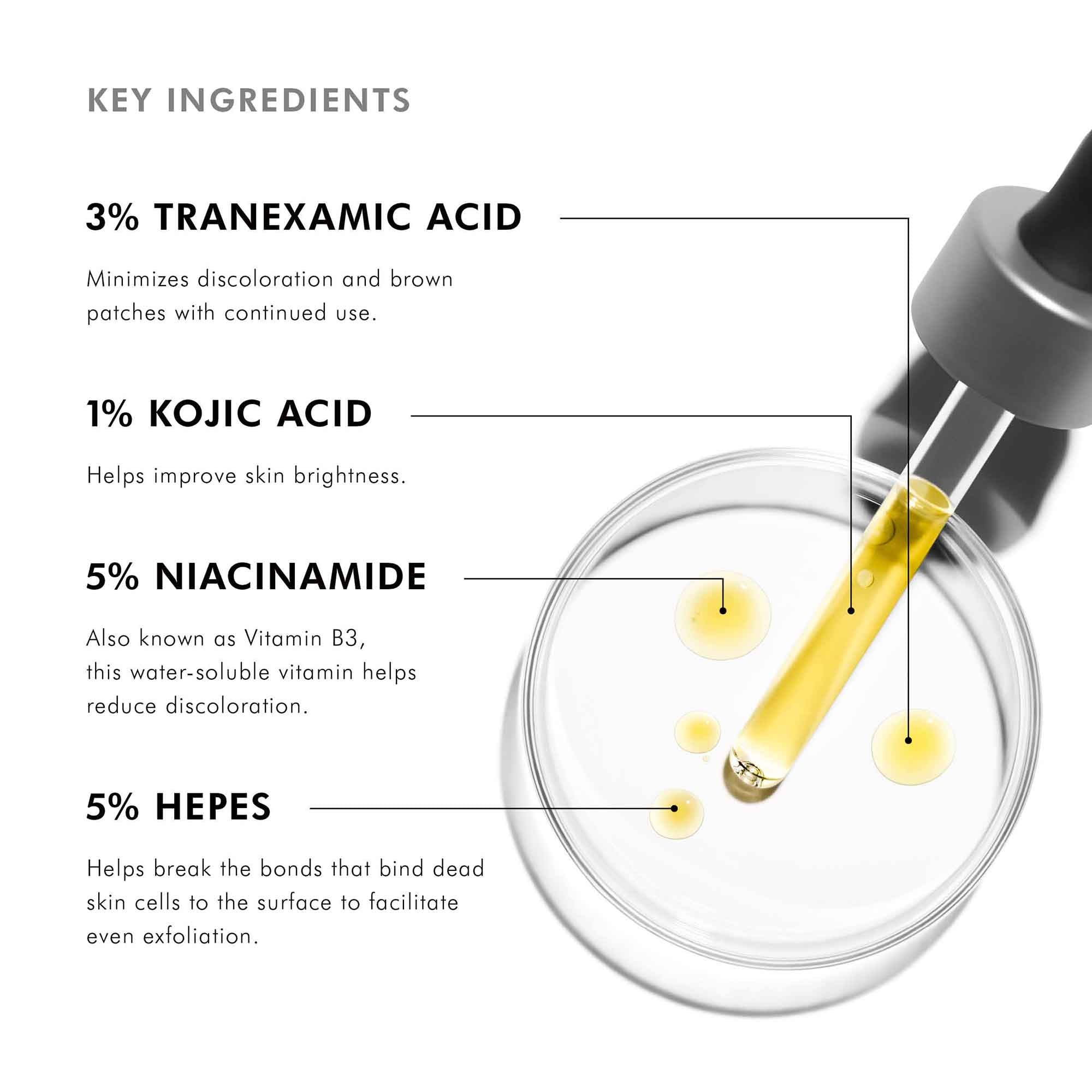 Discoloration Defense Serum - Brightening & Even Skin Tone Treatment for Hyperpigmentation & Dark Spots | Perfect for Daily Skincare & Anti-Aging Routine