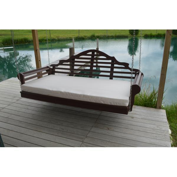 Poly Marlboro Swingbed - Durable Outdoor Patio Swing Bed for Relaxation, Lounging & Backyard Decor | Perfect for Garden, Porch, Poolside & Sunroom