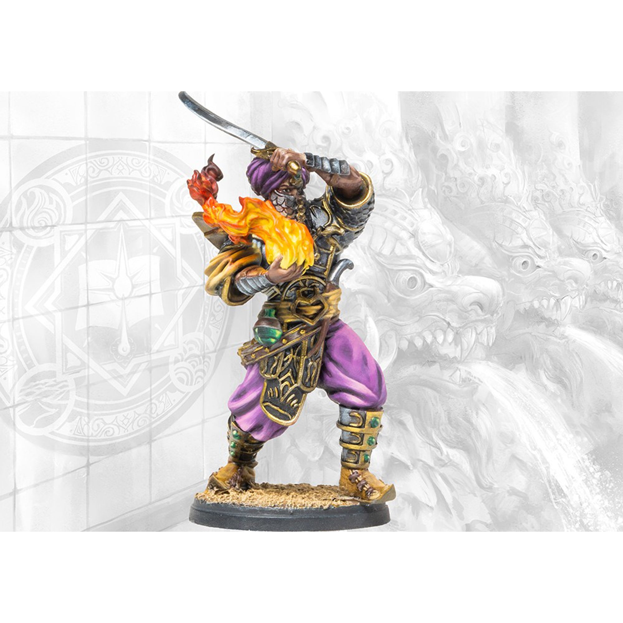 Sorcerer Kings: Raj - Epic Fantasy Board Game for Strategy Lovers | Perfect for Game Nights & Role-Playing Adventures