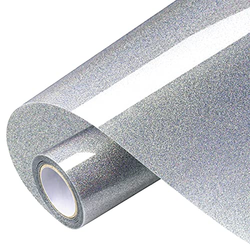 Glitter Laser Silver