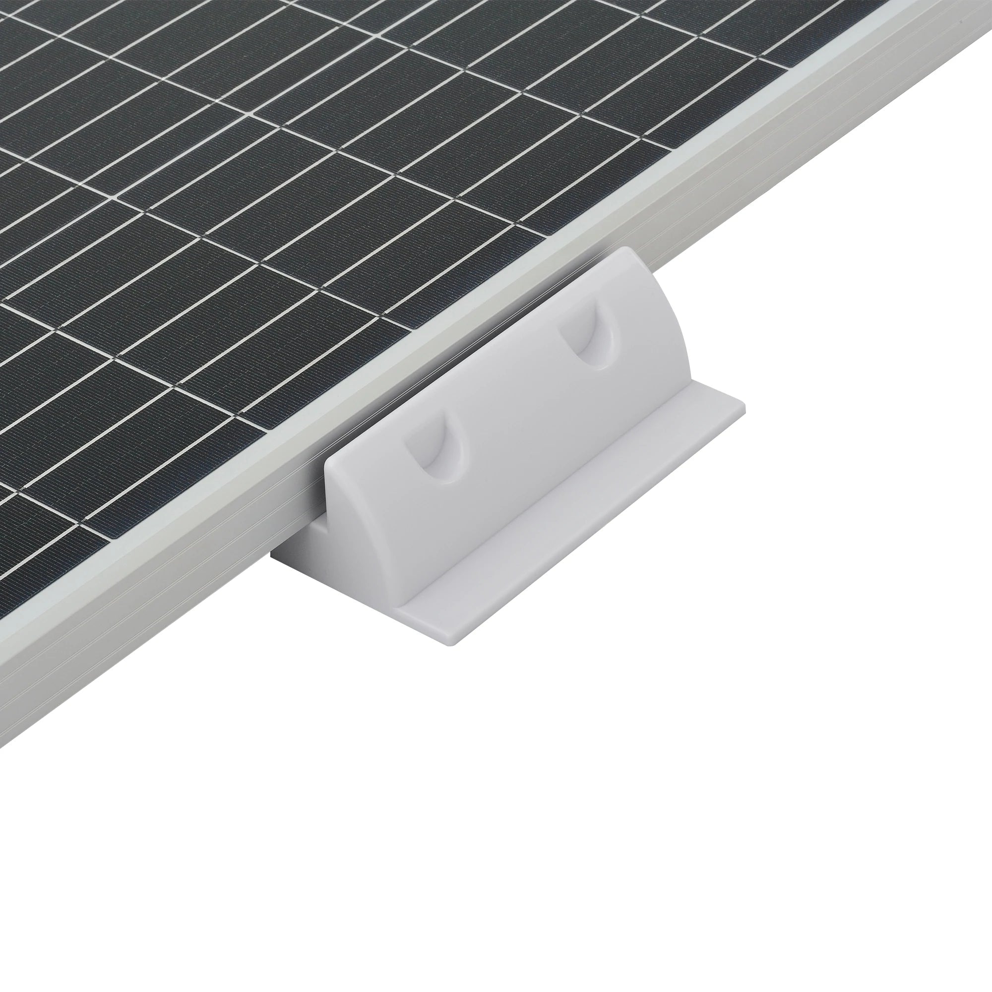 Rich Solar Corner Bracket Mount Set of 6 - Heavy Duty Aluminum Solar Panel Mounting Brackets for RV, Boat & Off-Grid Systems - Perfect for Solar Panel Installation & Secure Mounting