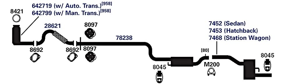 AP Exhaust Pipe 78238 - Durable Performance for Cars & Trucks
