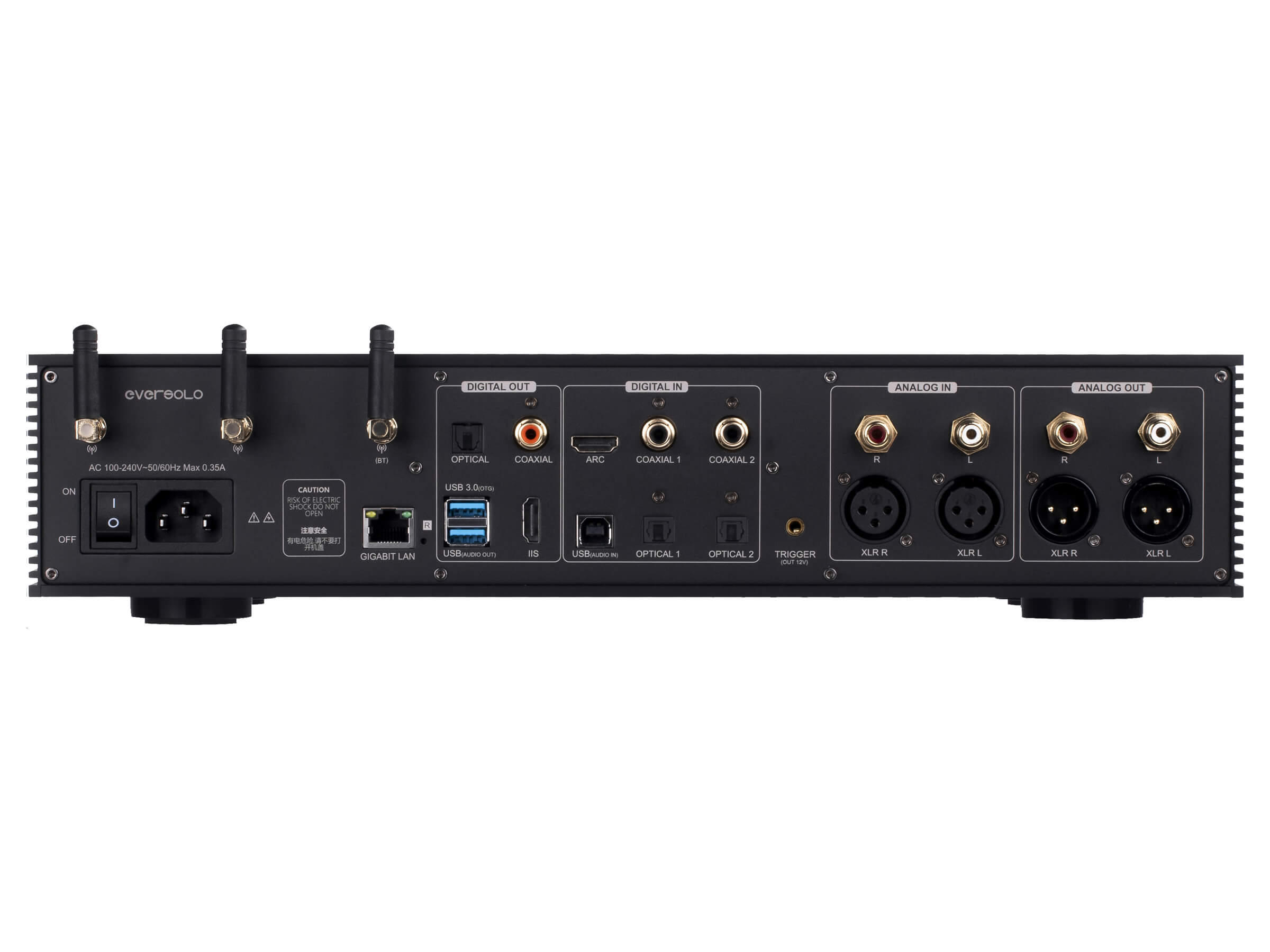Eversolo DMP-A8 High-Resolution Network Audio Streamer - Wireless Hi-Fi Music Player for Home Theater & Audiophile Systems