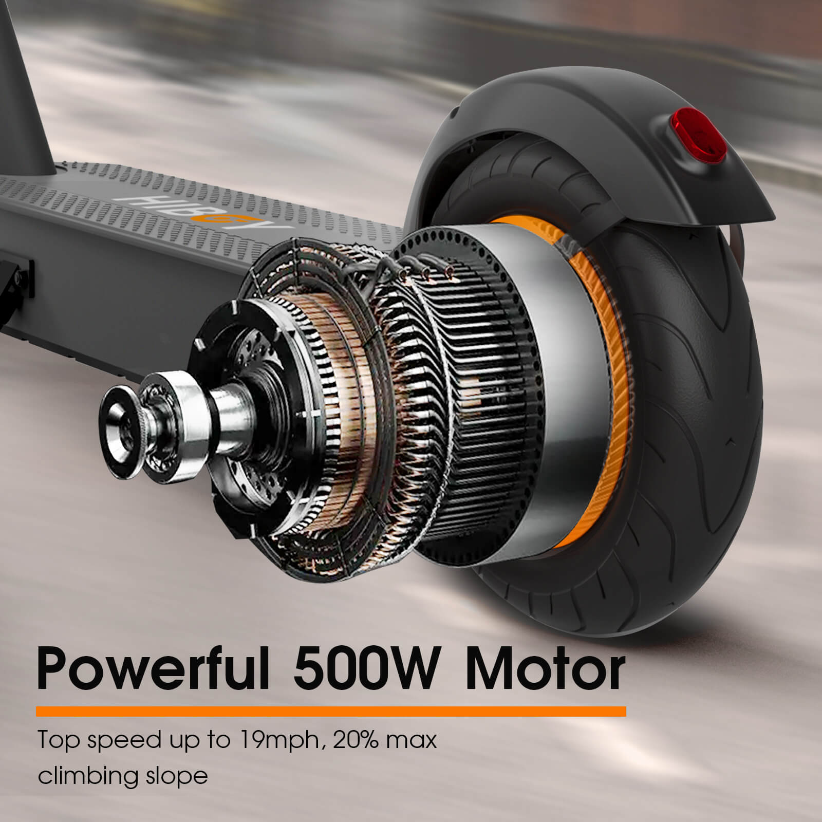 Hiboy S2 MAX Electric Scooter for Adults - 500W Motor, 25MPH Speed, 40 Mile Range - Foldable Commuter Scooter with Cable Lock - Perfect for Urban Commuting & Campus Transportation
