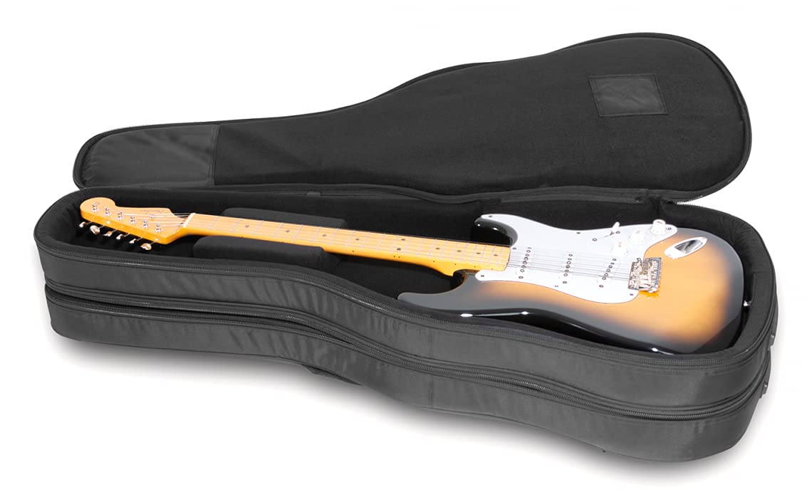 Dual Electric Guitar Gig Bag - Waterproof Padded Carrying Case for 2 Guitars - Perfect for Travel, Gigging & Storage - Durable & Lightweight Design for Musicians