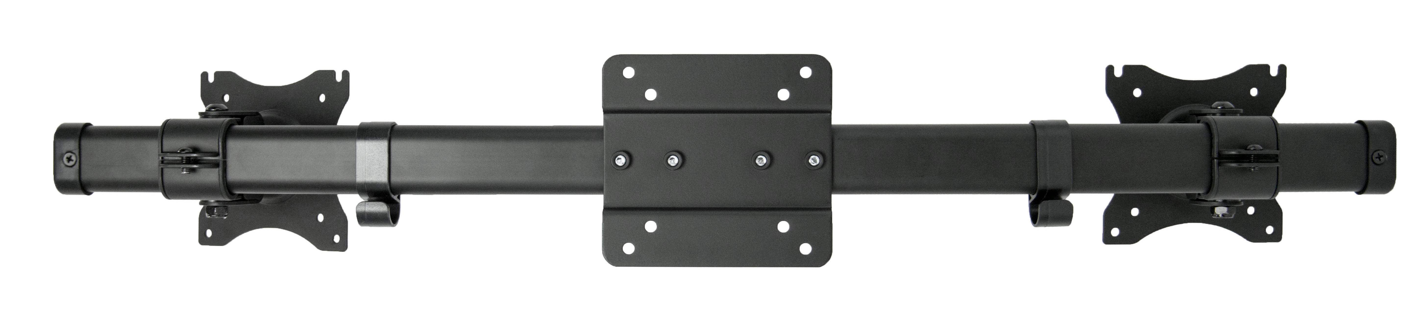 Universal VESA Mount Adapter Bracket for Dual Monitor Setup - 75x75/100x100mm Compatible - Perfect for Home Office, Gaming & Workspace Multi-Screen Arrangement