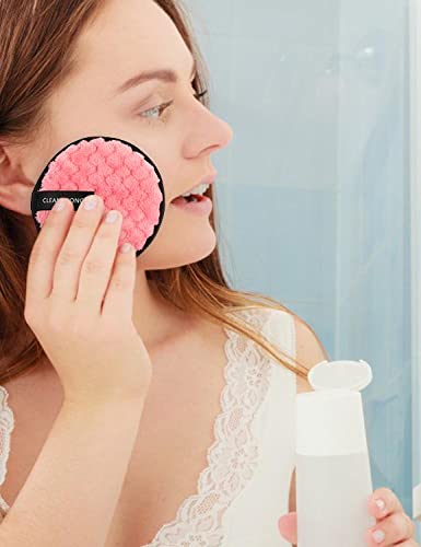 Nyamah Reusable Makeup Remover Pads - Washable Microfiber Sponge & 100 Oil Blotting Papers Set for Heavy Makeup Removal | Gentle Face Cleansing, Travel-Friendly & Eco-Friendly Beauty Essential