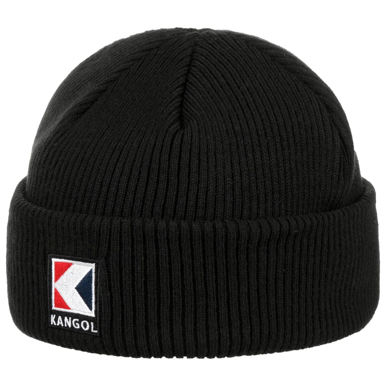 Kangol Service K Rib Short Beanie Hat - Warm Winter Knit Cap for Men & Women - Perfect for Skiing, Snowboarding & Outdoor Activities