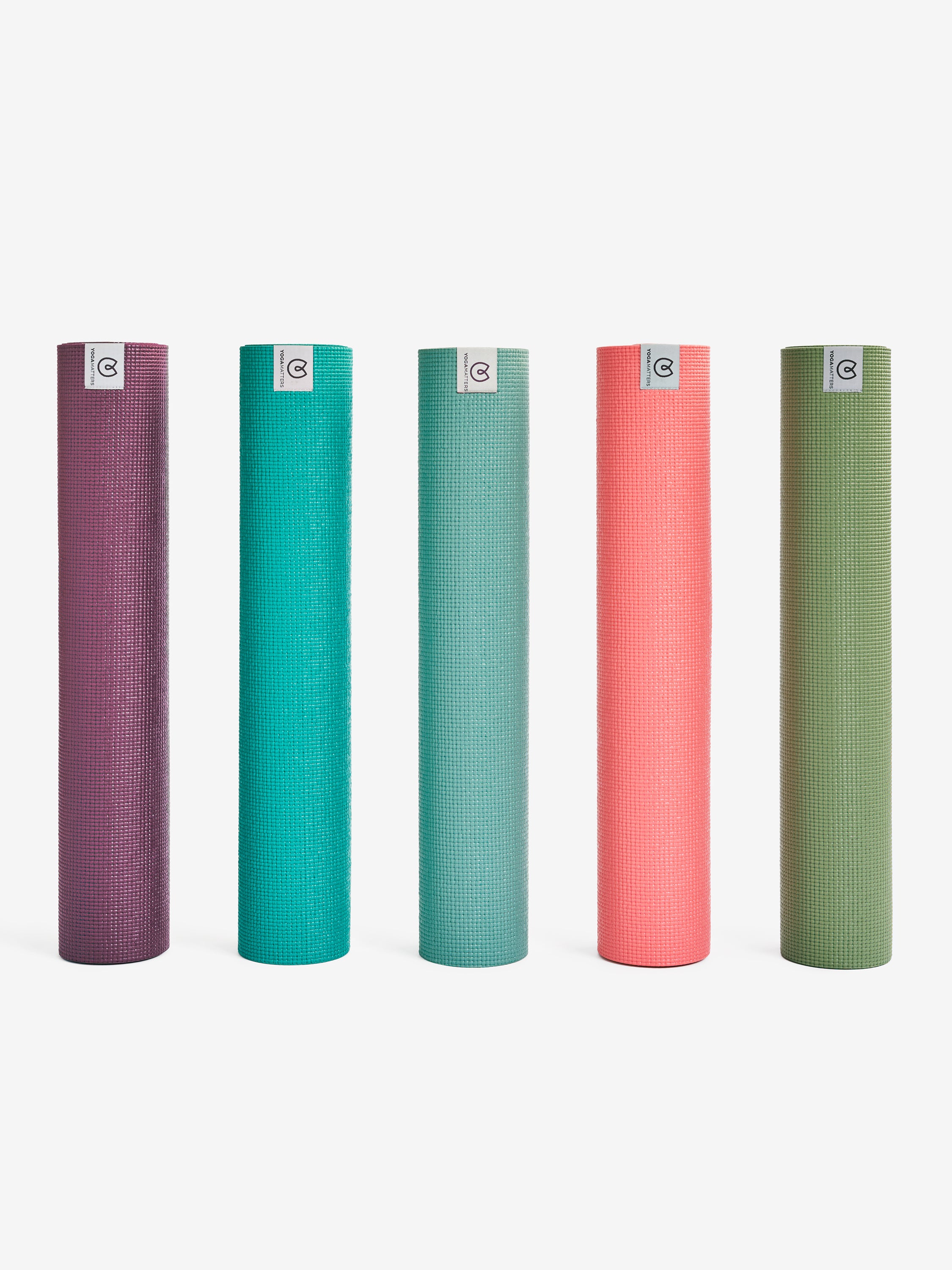 Yogamatters Sticky Yoga Mat - Non-Slip Eco-Friendly Exercise Mat for Yoga, Pilates & Home Workouts - Perfect for Beginners & Professionals