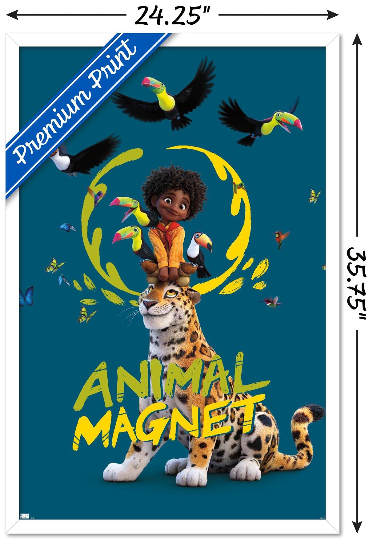 Disney Encanto Animal Magnet Wall Poster - 34