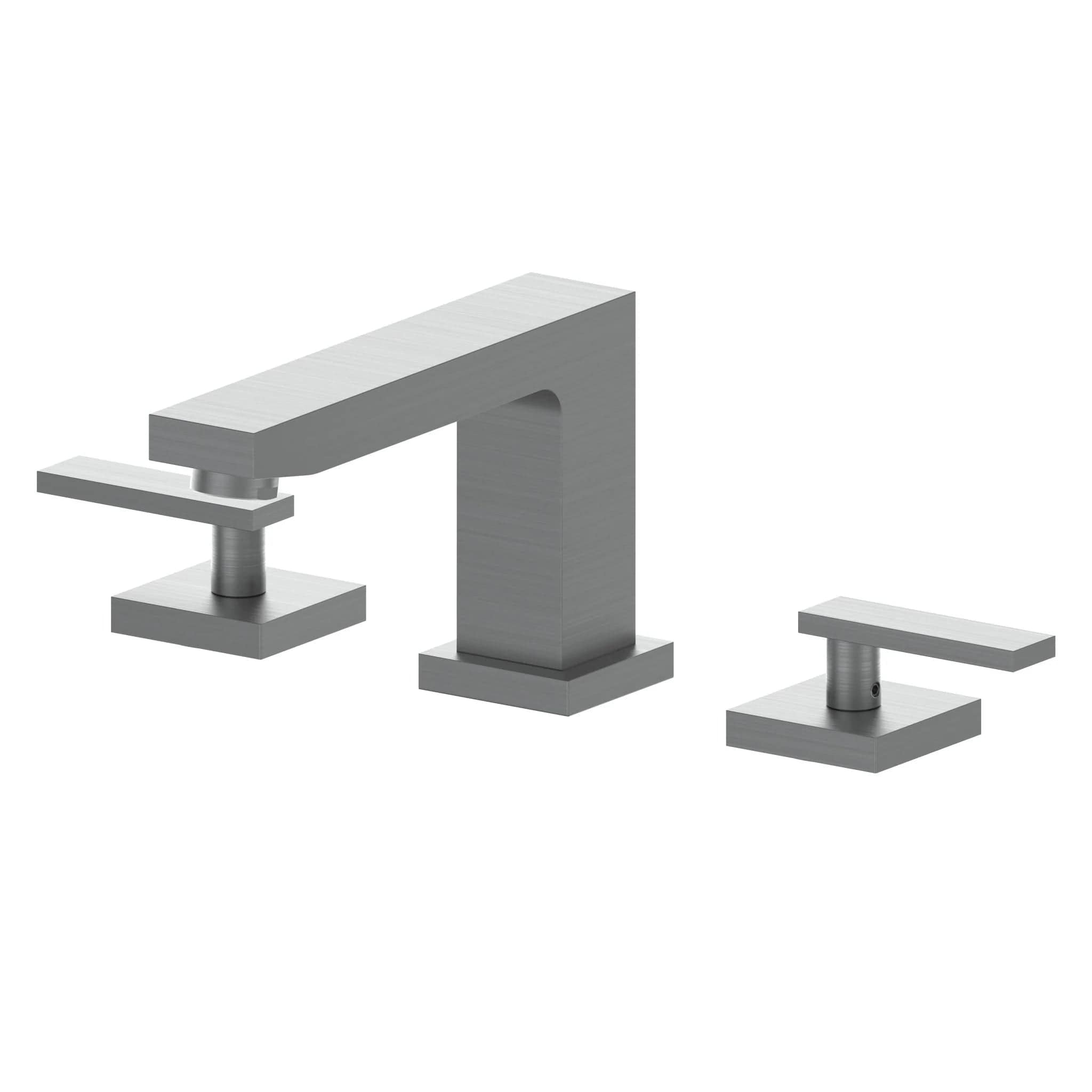 ZLINE Crystal Bay Bath Faucet - Modern Waterfall Spout Bathroom Sink Faucet with Lever Handle, Brushed Nickel Finish - Perfect for Spa, Master Bathroom, and Luxury Home Decor