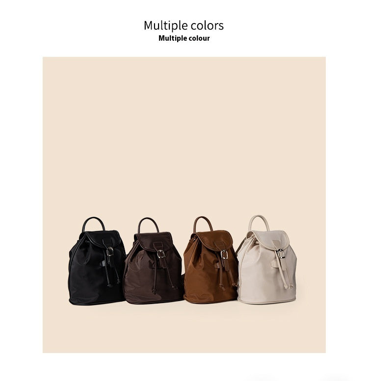 Lightweight Large Capacity Nylon Drawstring Backpack - Versatile & Durable for School, Travel, Gym, and Outdoor Activities