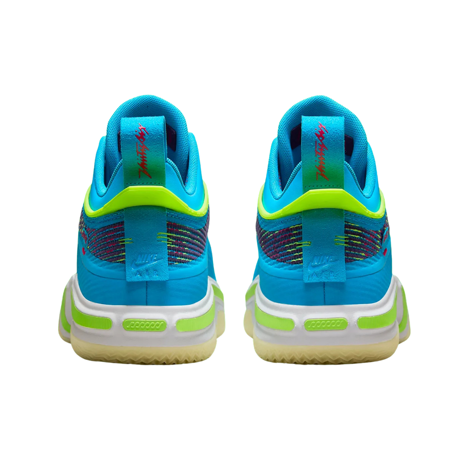 Jordan 36 Low Luka Doncic PE Basketball Shoes - Laser Blue/Electric Green/Electro Purple | Performance Sneakers for Men's Basketball & Streetwear Fashion