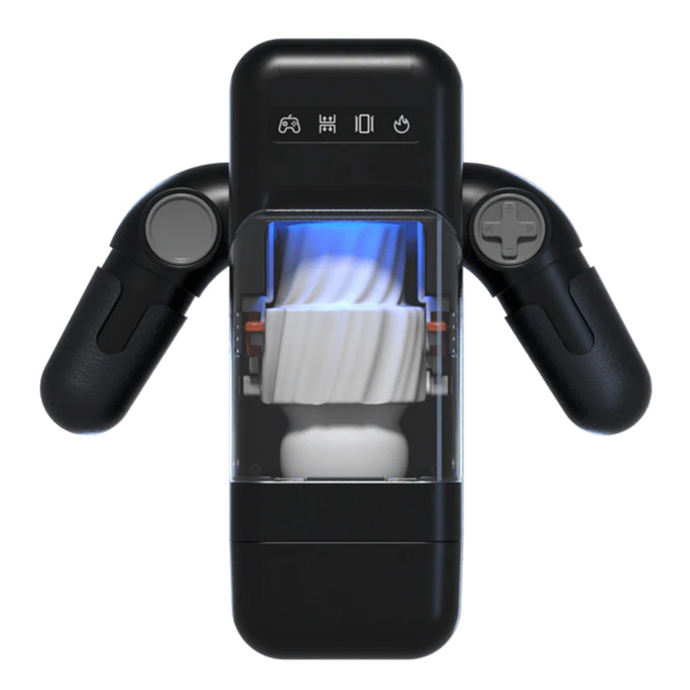 Amovibe Automatic Thrusting Vibrating Warming Game Cup Masturbator - Realistic Male Sex Toy for Solo Play & Couples Fun