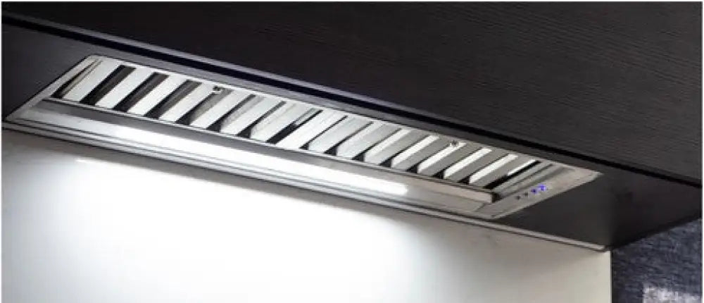 QuietAir GQA85UC 85cm Under Cabinet Range Hood - Powerful Kitchen Ventilation for Smoke & Odor Removal | Ideal for Apartments, Small Kitchens & Open Concept Homes