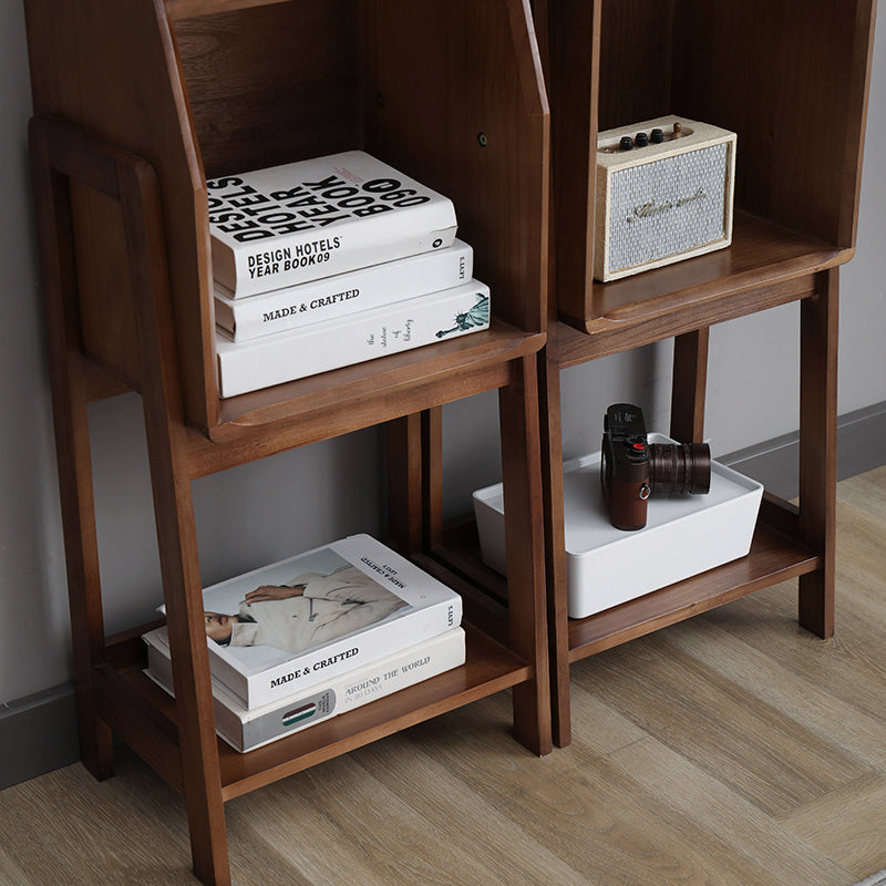 ANTHONY Solid Pine Wood Bookshelf - Sturdy & Durable Book Storage Organizer for Home, Office, or Library - Perfect for Books, Decor, and Display