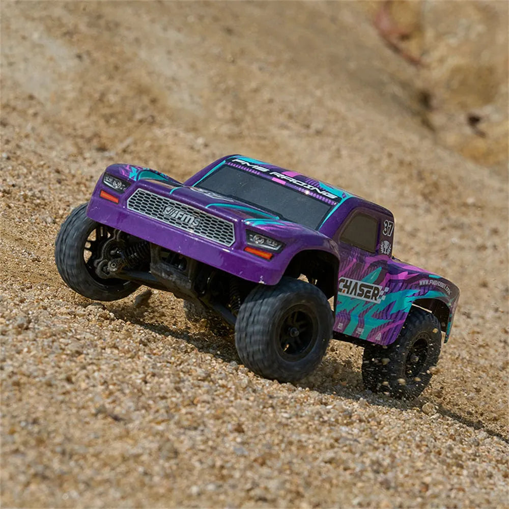 FMS FSC24 1/24 Scale 4WD RC Short Course Truck - 2 Speed Transmission, Metal Differential - High Performance Off-Road Racing & Backyard Bashing for Adults & Kids