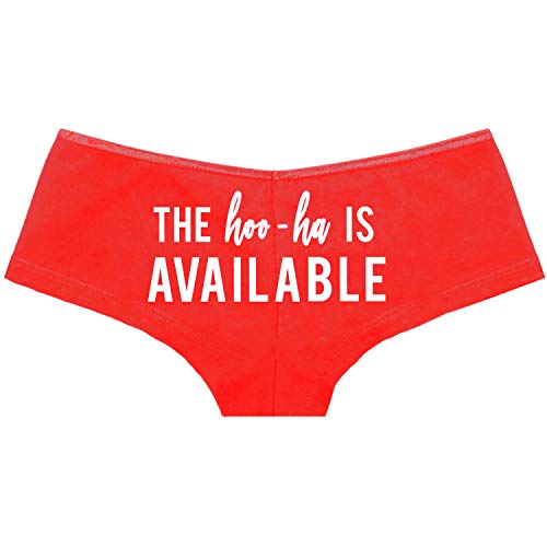 The Hoo-ha is Available - Glow in the Dark (Red)