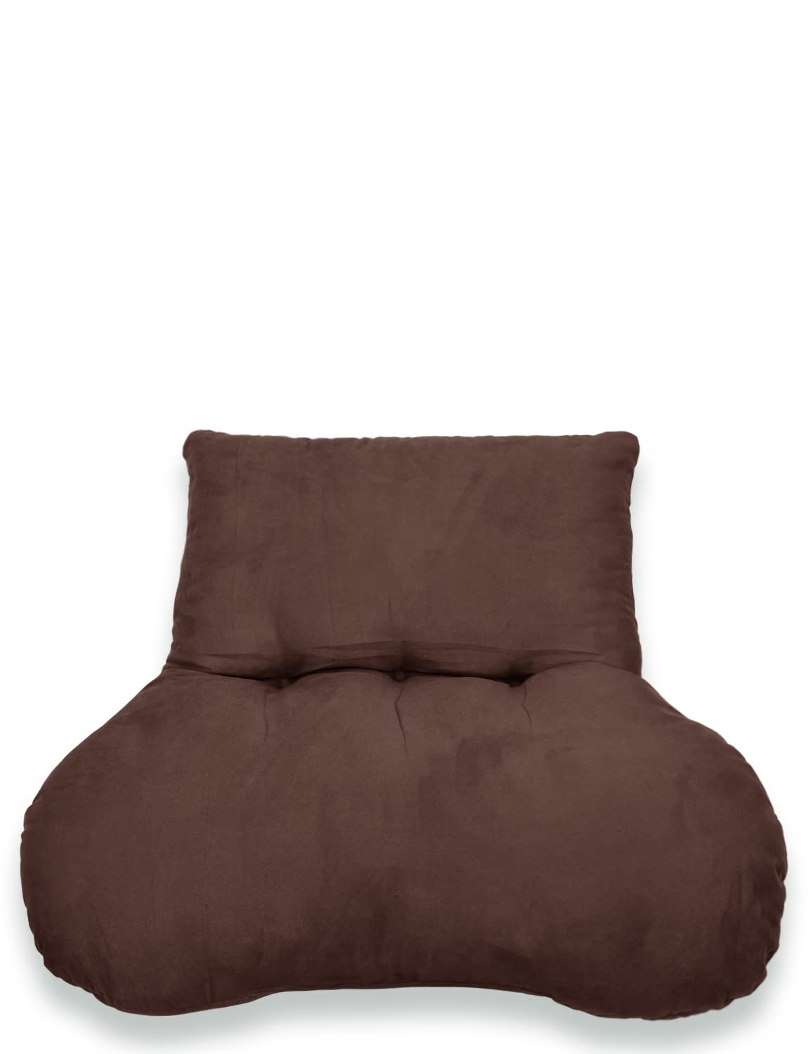 Premium Faux Suede Lumbar Support Cushion - Ergonomic Back Pain Relief Pillow for Office Chair, Car Seat & Home Use - Comfortable Coccyx Tailbone Cushion for Driving, Working & Relaxing