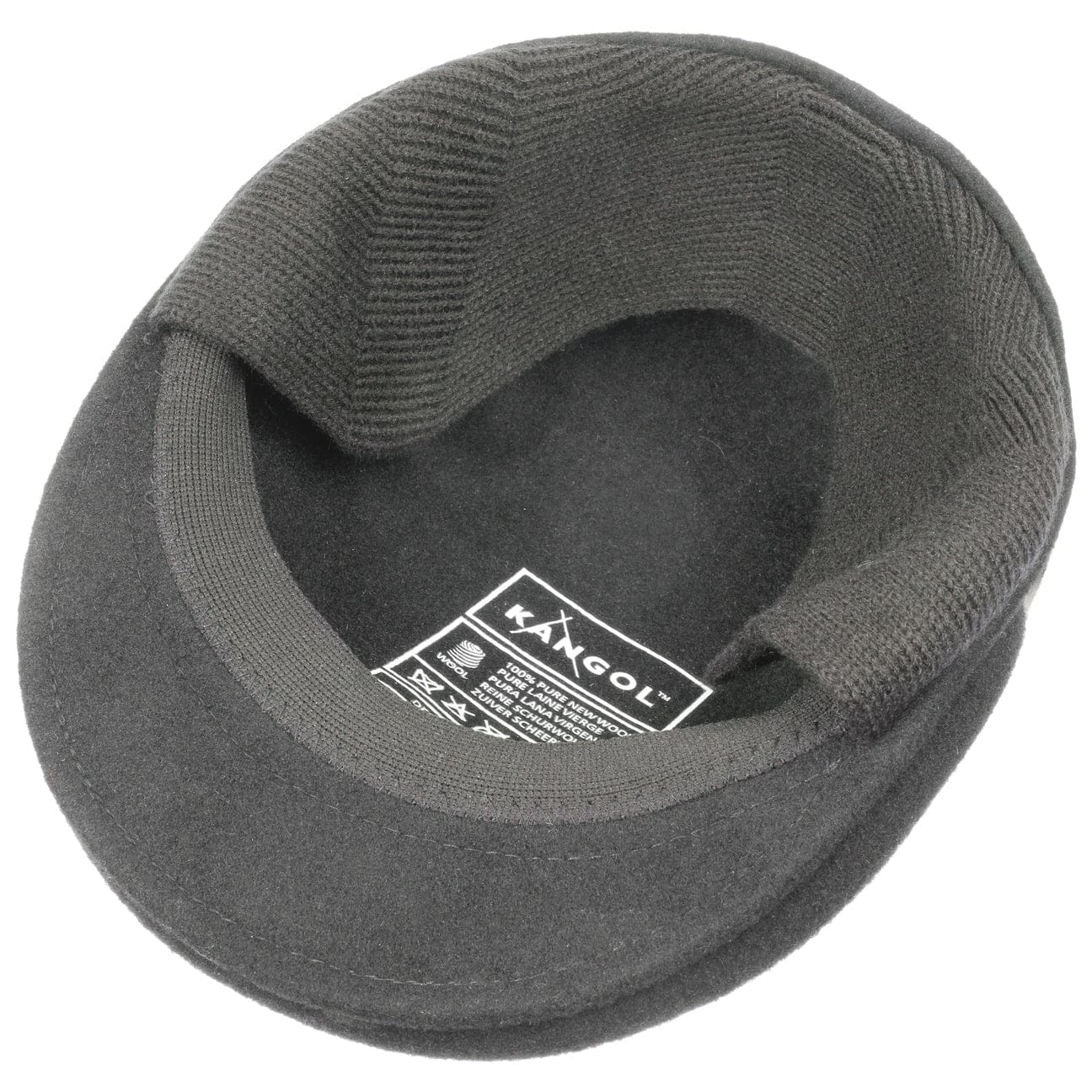 Kangol 504 Flat Cap with Ear Flaps - Winter Wool Hat for Men & Women - Perfect for Outdoor Activities, Hiking, and Cold Weather Fashion