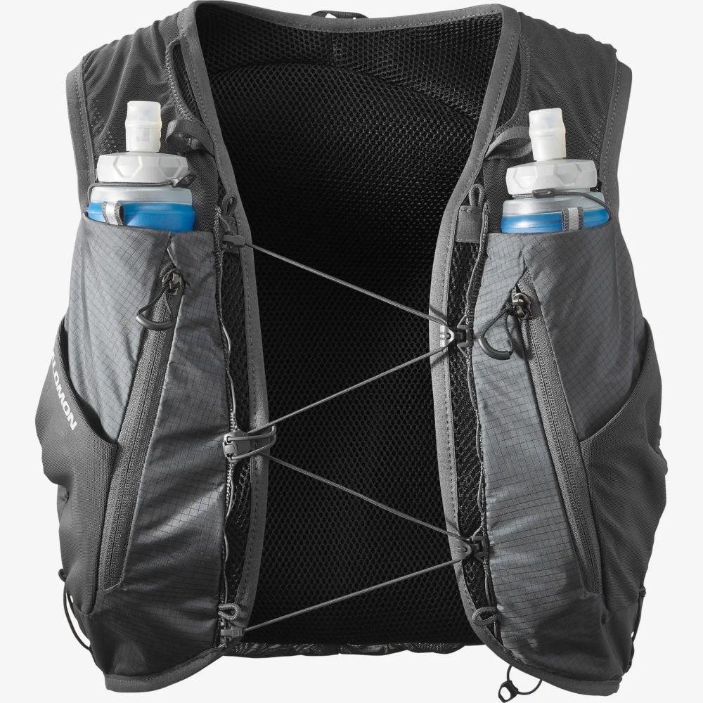 Salomon Unisex Adv Skin X Season 15 Hydration Vest - Lightweight Running Pack for Trail Hiking & Marathon Training - Perfect for Outdoor Adventures and Fitness Enthusiasts