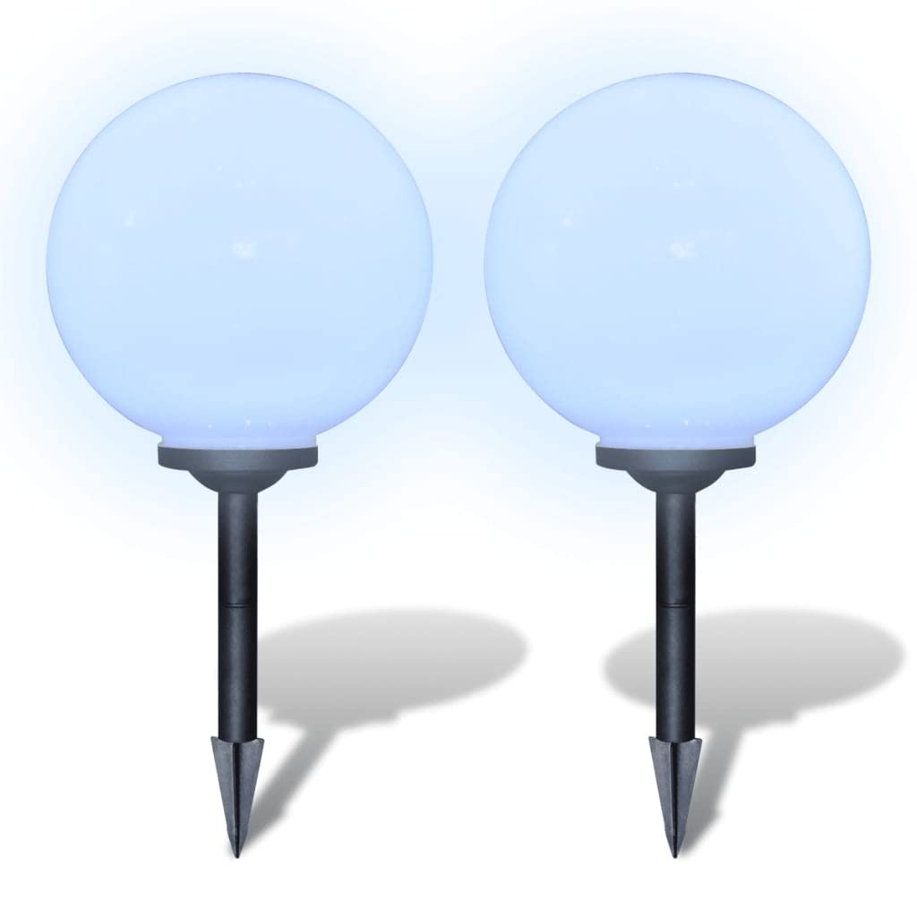 CHARMMA Solar Garden Lights Outdoor - 11.8