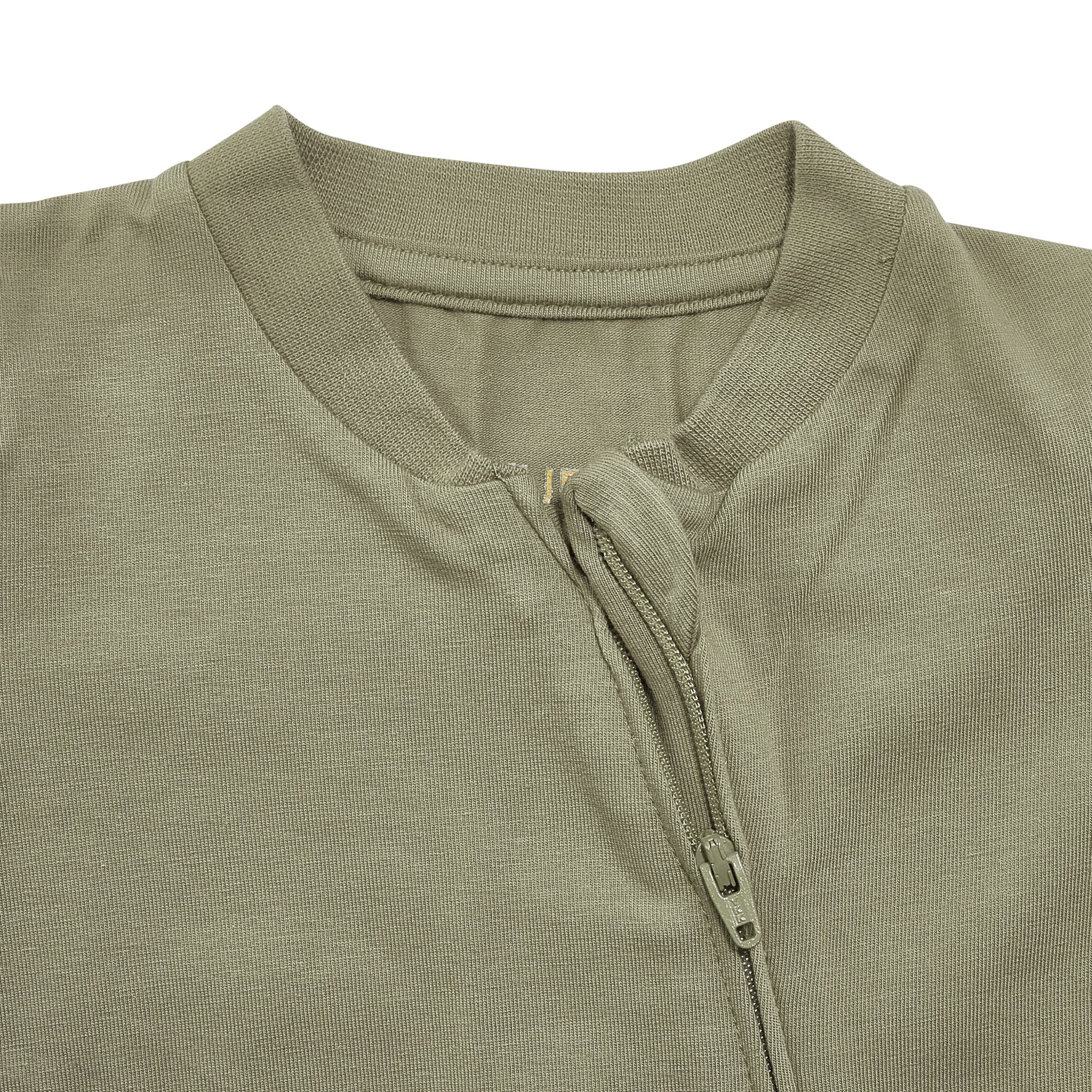 Organic Long Sleeve Zippered Bodysuit for Babies - Soft Cotton Baby Onesie with Snap Closure - Perfect for Newborns, Infants & Toddlers - Ideal for Playtime, Napping and Everyday Comfort