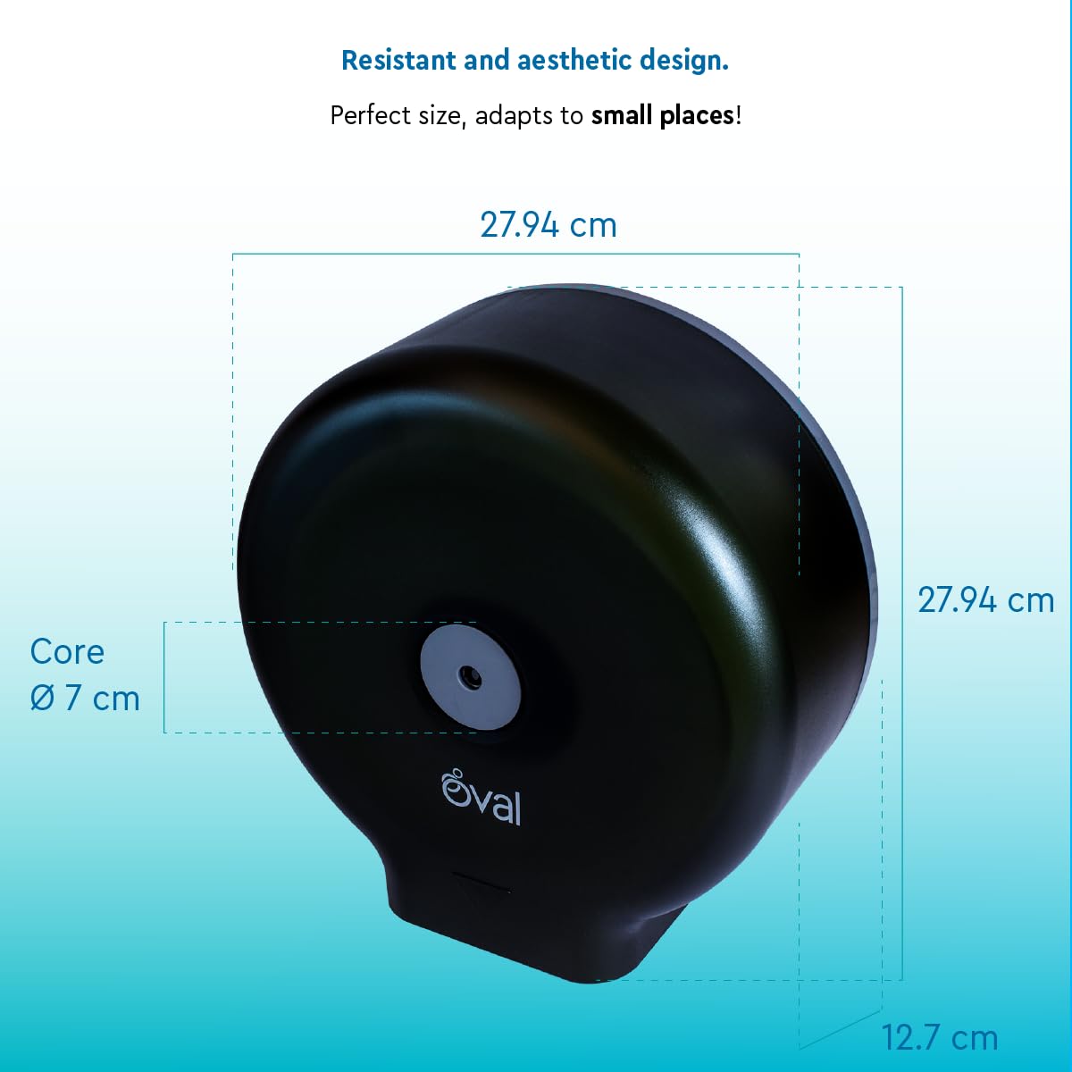 Heavy-Duty Commercial Toilet Paper Dispenser 9