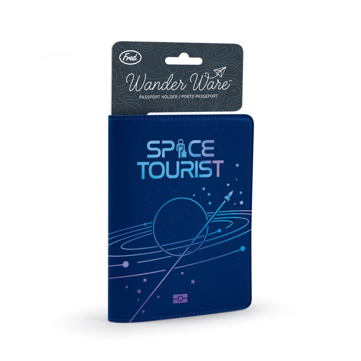 Fred Wander Ware RFID Blocking Passport Holder - 3 Stylish Designs for Travel Security & Organization (Ideal for Airports, Vacations & Business Trips)