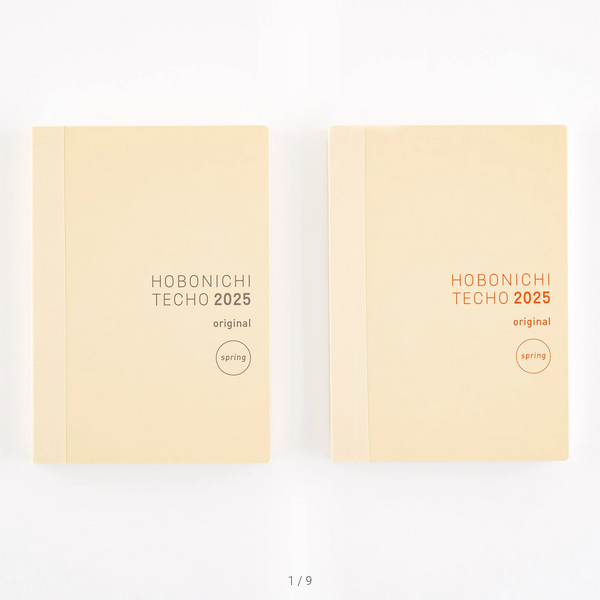 Hobonichi Techo 2025 Planner - Japanese Original Book with April Start Date | Spring Edition | Perfect for Journaling, Bullet Journal & Daily Planning