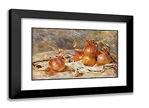 Black Modern Wood Frame with Double Matting