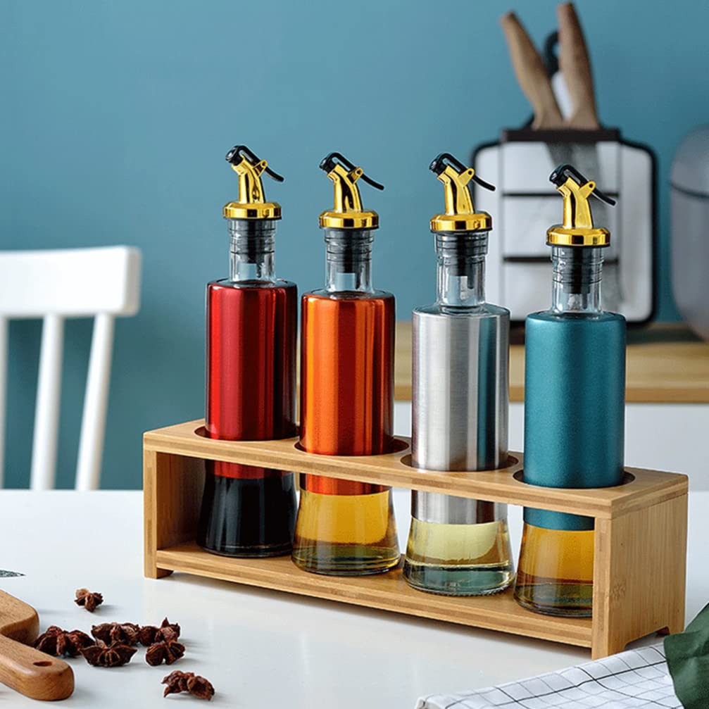 Hemoton 10-Pack Leakproof Oil Bottle Pourers - Premium Kitchen Oil Nozzle Spouts for Easy & Drip-Free Pouring - Perfect for Olive Oil, Vinegar & Cooking Liquids - Essential Household Kitchen Accessories for Pantry & Dining Table Use