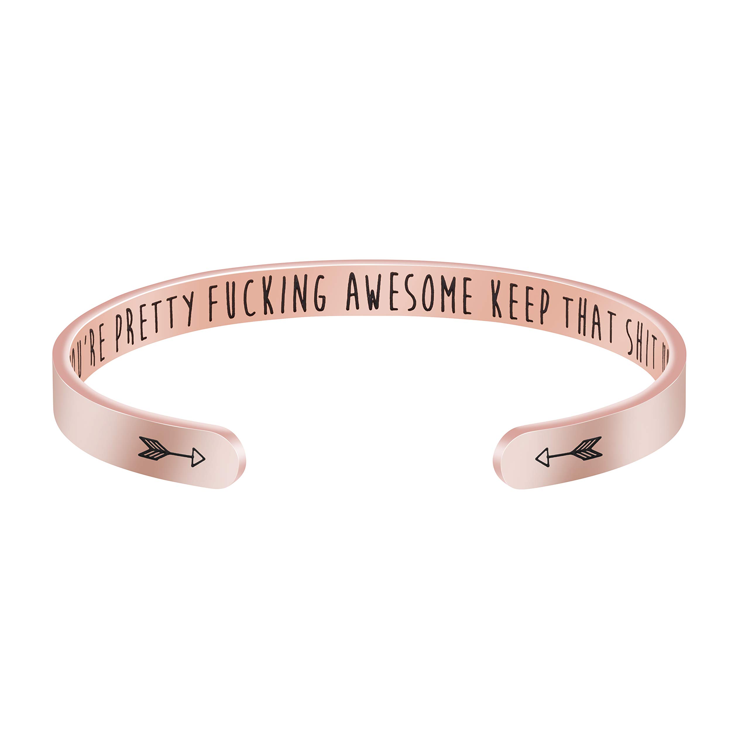 JoycuFF Women's Stainless Steel Cuff Bracelet - Meaningful Christmas, Birthday & Thanksgiving Gift for Mom, Mother, Mummy | Elegant Bangle for Special Occasions, Daily Wear & Heartfelt Gifting