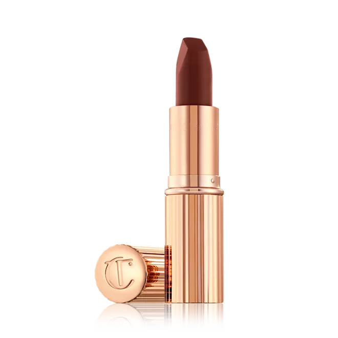 Charlotte Tilbury K.I.S.S.I.N.G Lipstick - 90s Pink Matte Finish Long-Lasting Lip Color | Perfect for Date Night, Parties & Everyday Wear