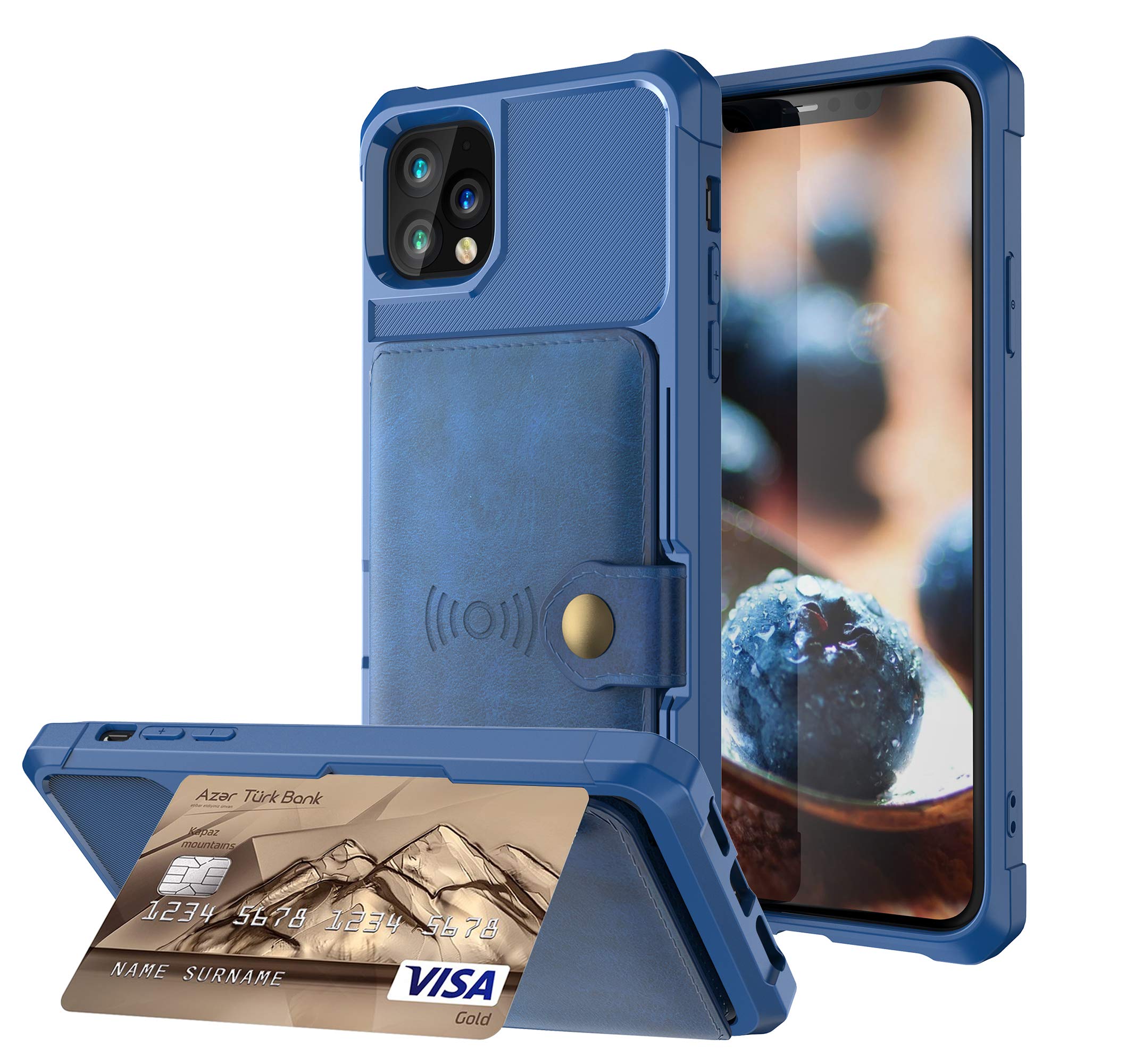 Magnetic Wallet Case for iPhone 12 Pro Max (6.7