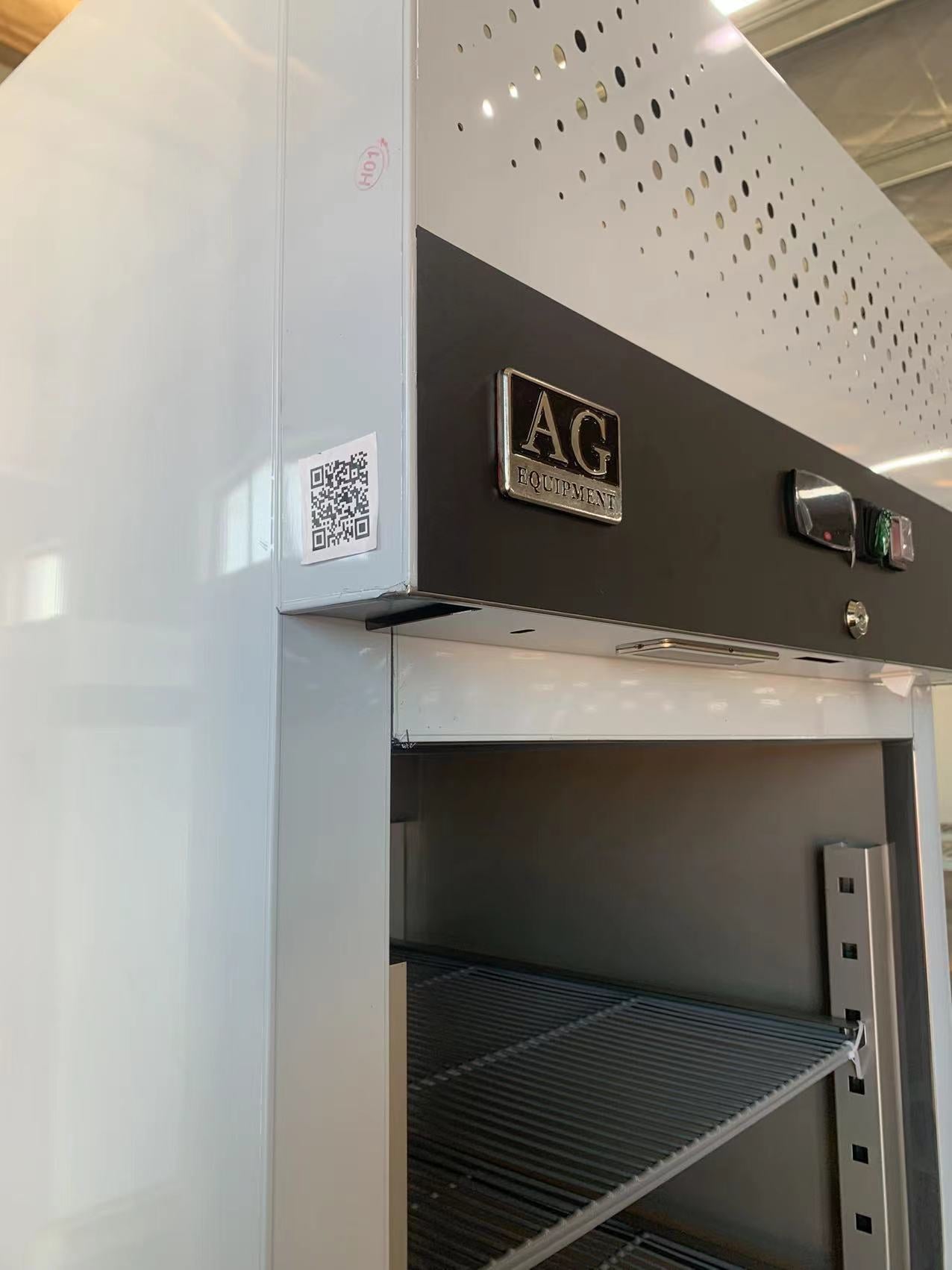 AG 429 Litre Stainless Steel Upright Freezer - Single Door Commercial Freezer GNX400BT for Restaurants, Grocery Stores & Home Use
