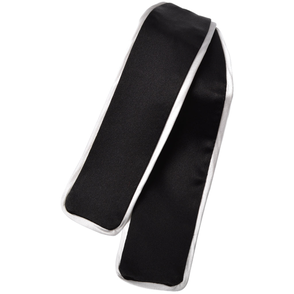 S50020 504TR Adjustable Self-Tie Bow Tie with Satin Trim - Perfect for Weddings, Prom & Formal Events