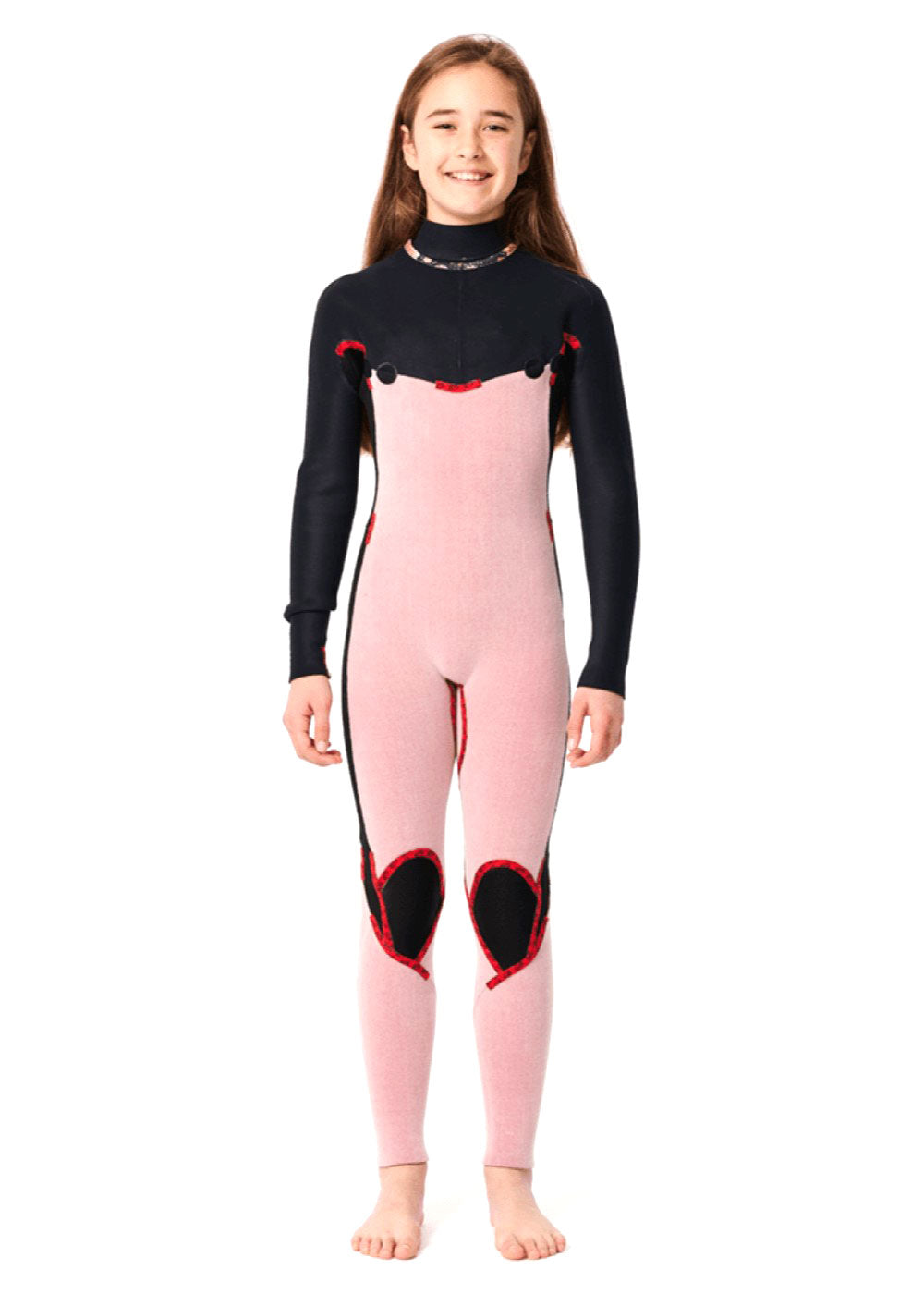 Rip Curl Girls Dawn Patrol CZ 3/2mm GBS Steamer Wetsuit for Kids Surfing & Water Sports - Warm & Flexible Full Body Swimsuit for Cold Water Activities