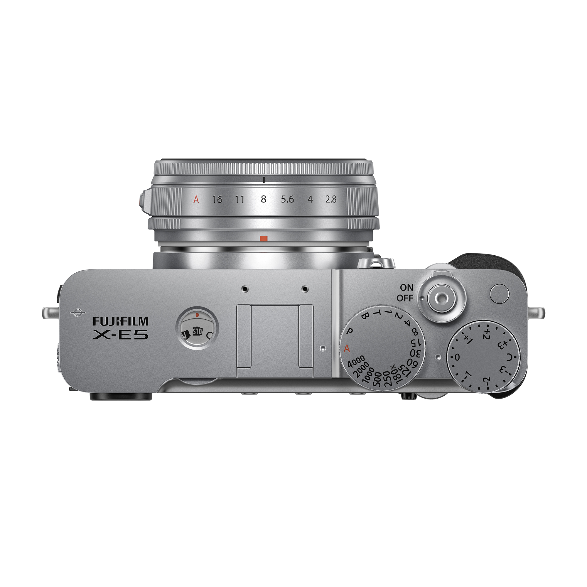 Fujifilm X-E5 Mirrorless Digital Camera with XF 23mm f/2.8 R WR Lens - Silver | Compact Travel & Street Photography Camera for Vloggers & Content Creators