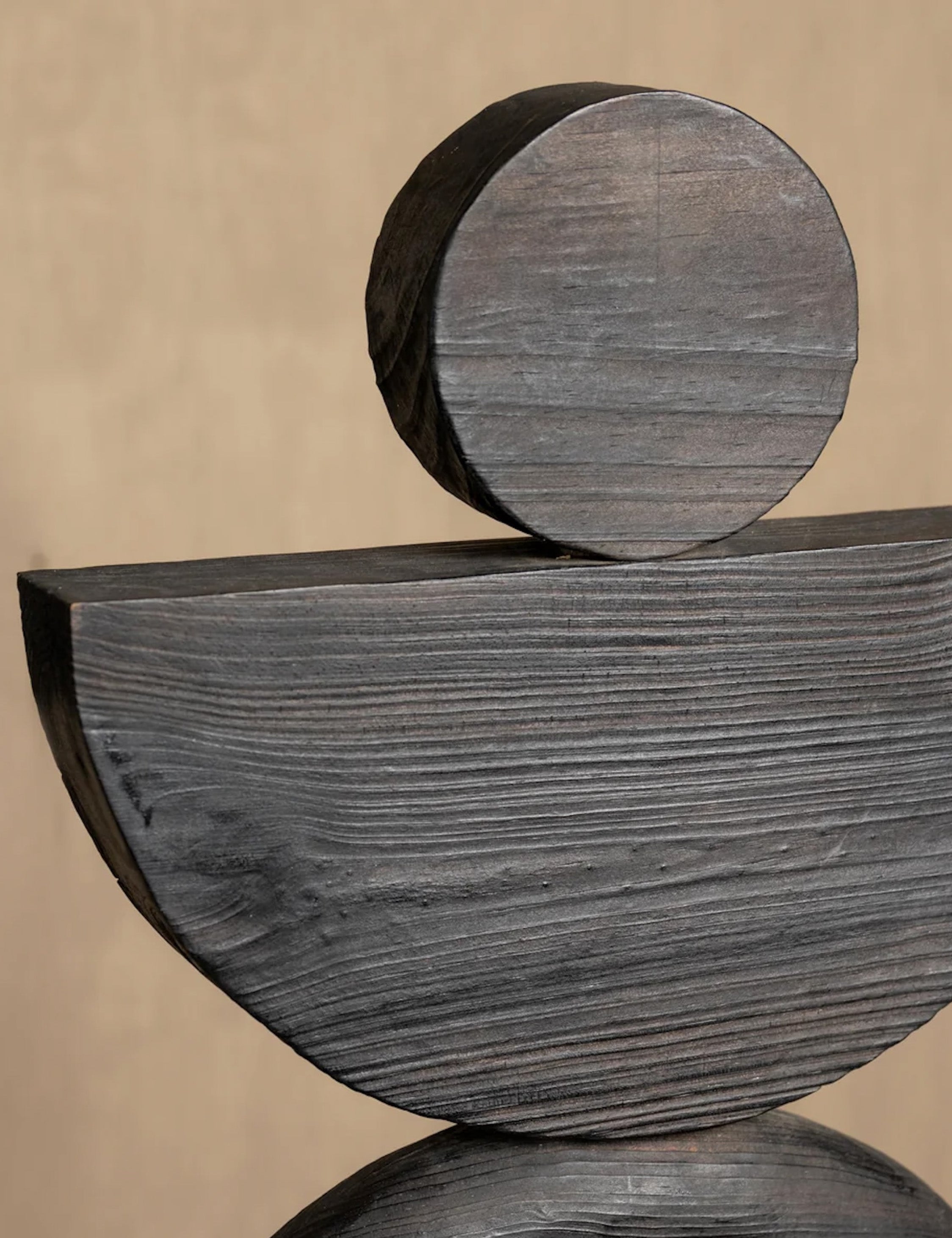 Handcrafted Meso Arco Wood Sculpture - Modern Home Decor, Office Art, and Unique Gift Idea for Art Lovers