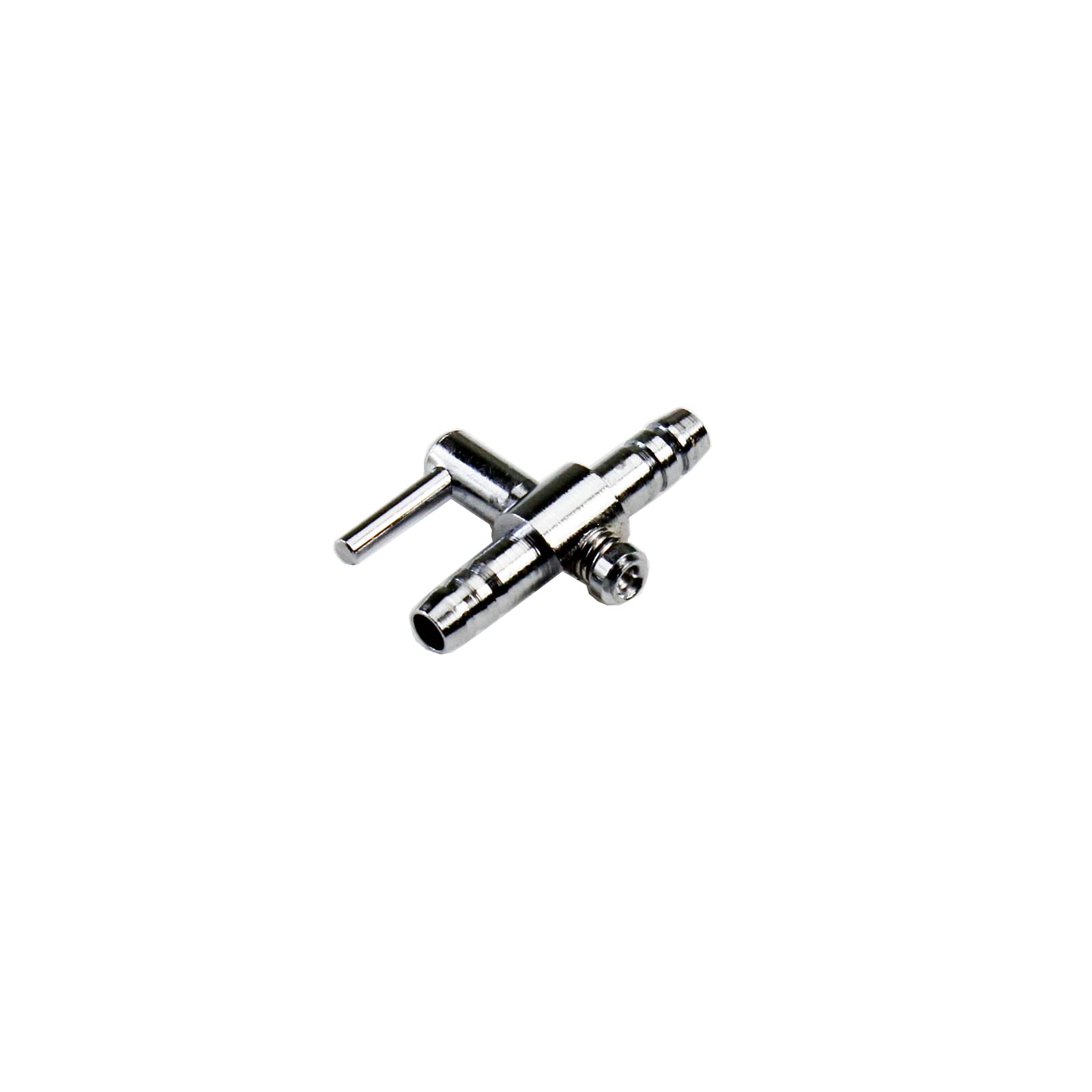 AQUANEAT Stainless Steel Aquarium Control Valve - 4 Way Air Flow Distributor Splitter for Fish Tank Air Pump | Perfect for Freshwater & Saltwater Tanks, Hydroponics Systems