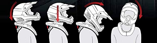 EVS Sports R4 Race Collar - Neck Brace for Motocross, ATV & Dirt Bike Racing - Protective Gear for Off-Road Motorcycle Riding & Extreme Sports
