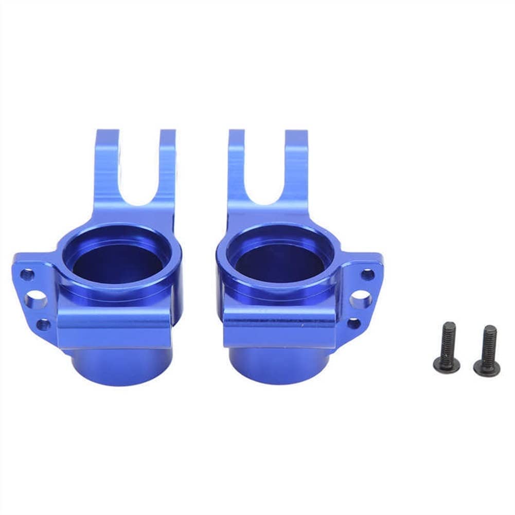 LYunce RC Car Rear Hubs - Precision Fit 1/8 Scale Rear Axle Mount for Remote Control Cars (Blue) - Perfect for Off-Road Racing & RC Car Upgrades
