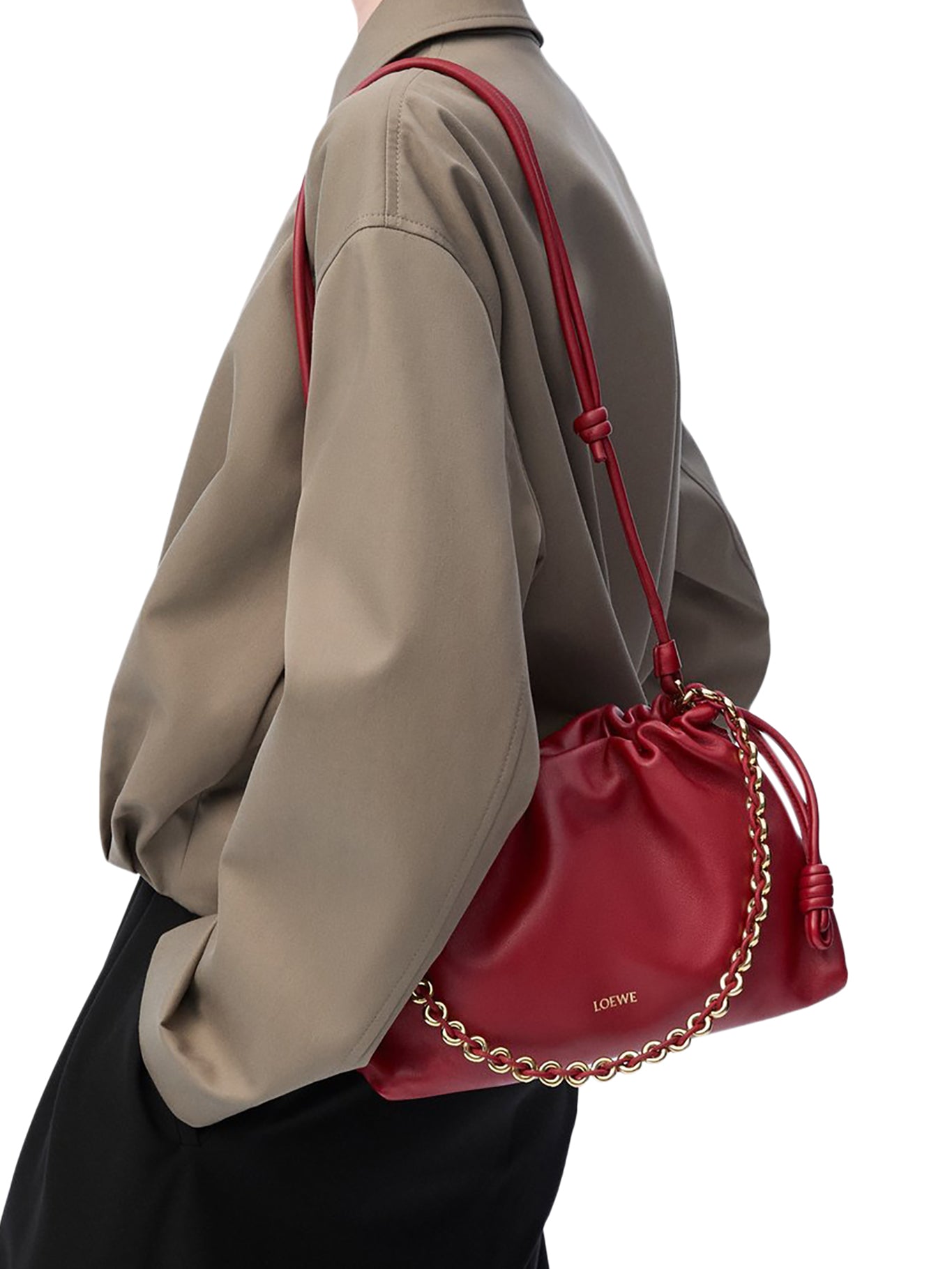 Premium Soft Lambskin Flamenco Purse - Medium Size Handbag for Women | Elegant Crossbody Bag for Parties, Weddings & Evening Events