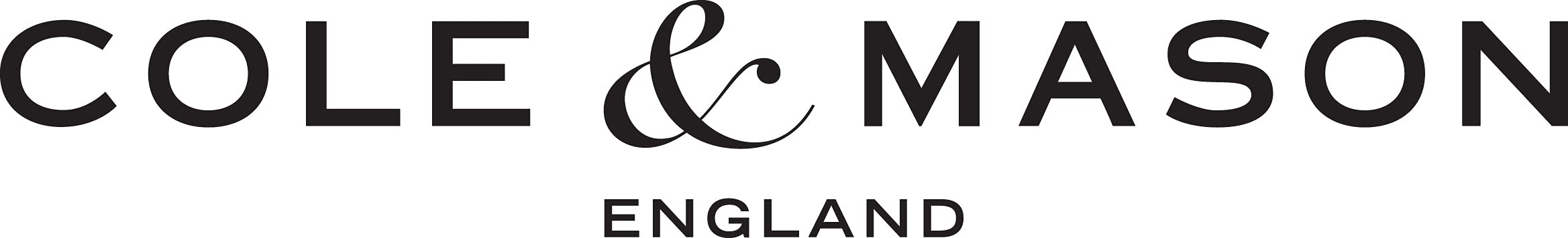 Cole & Mason Lyndhurst Premium Salt and Pepper Grinder Set - Ash Wood & Stainless Steel - 185mm Gourmet Precision+ Mills - Rose Gold Accents - Perfect for Kitchen, Dining Table & Gift Giving